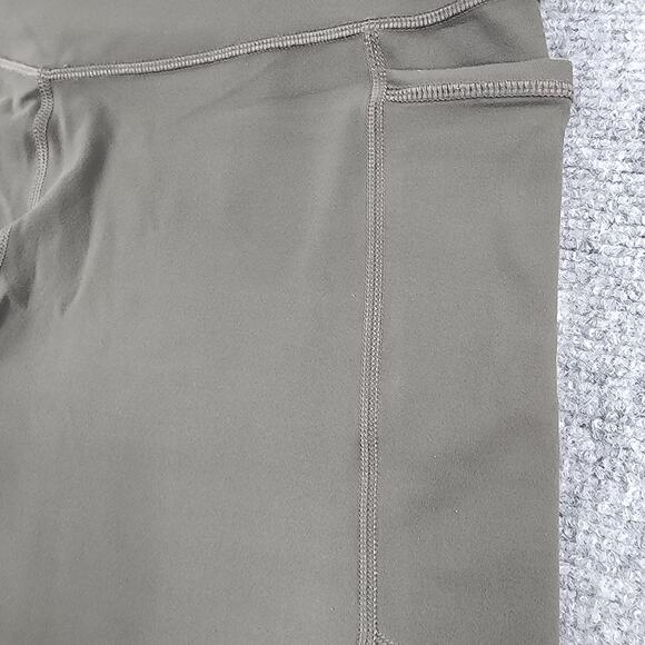 Athleta Leggings Womens Medium Green Arbor Olive Inclination Moto Tight Active - Picture 13 of 16